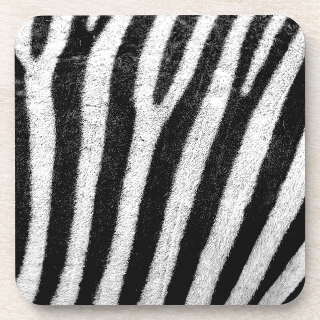 Zebrastreifen Getränkeuntersetzer (Vorderseite)