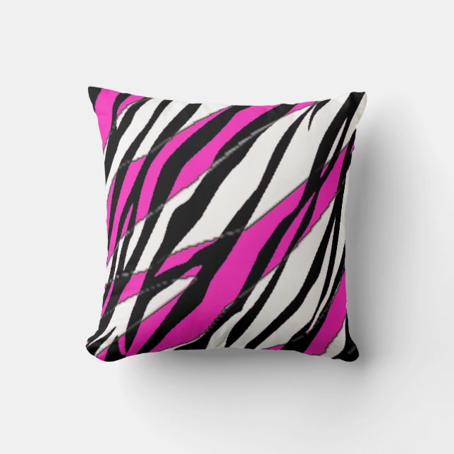 Zebrastreifen Kissen (Vorderseite)