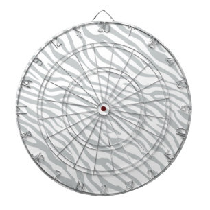 Zebrastreifen Klicken Sie, um die Farbe Grau anzup Dartscheibe