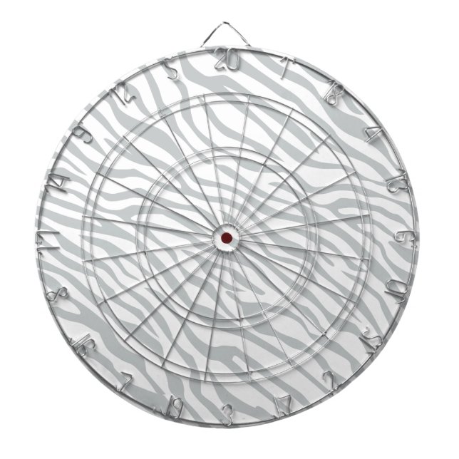 Zebrastreifen Klicken Sie, um die Farbe Grau anzup Dartscheibe (vorne)