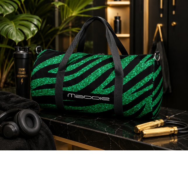 Zebrastreifen-Muster  Duffle Bag (Von Creator hochgeladen)