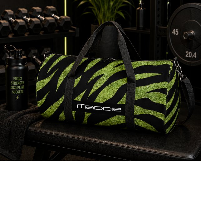 Zebrastreifen-Muster  Duffle Bag (Von Creator hochgeladen)