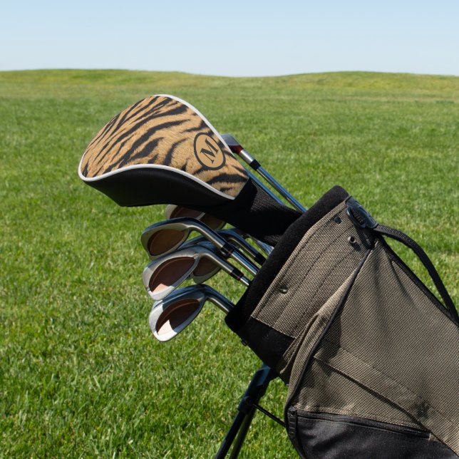 Zebrastreifen-Muster Golf Headcover (In SItu)