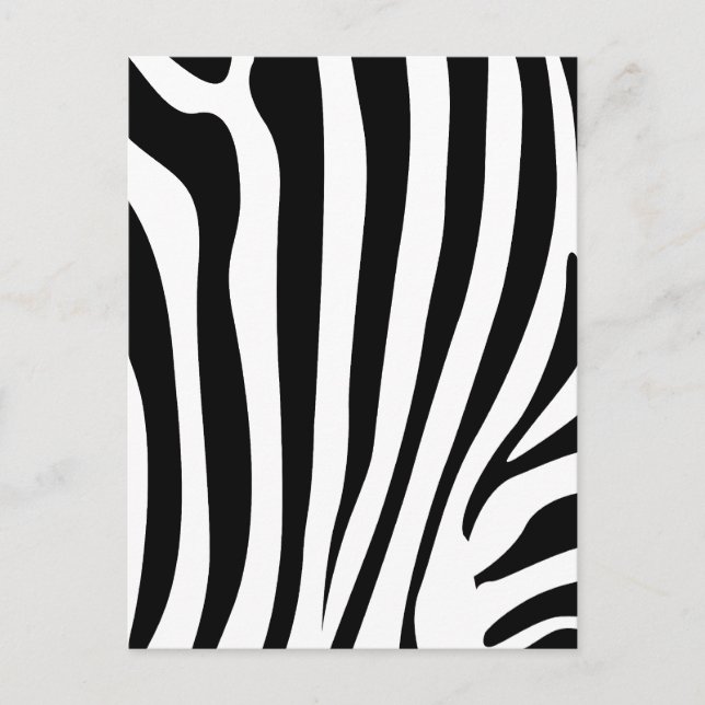 Zebrastreifen Postkarte (Vorderseite)