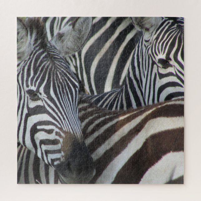Zebrastreifen Puzzle (Vertikal)