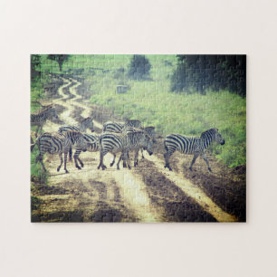 Zebrastreifen Puzzle
