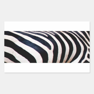 Zebrastreifen Rechteckiger Aufkleber