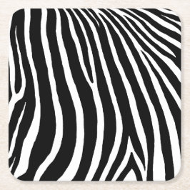 Zebrastreifen rechteckiger pappuntersetzer