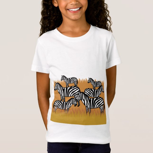 Zebrastreifen T-Shirt (Vorderseite)