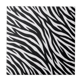 Zebrastreifen Tiermuster Fliese