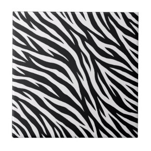 Zebrastreifen Tiermuster Fliese