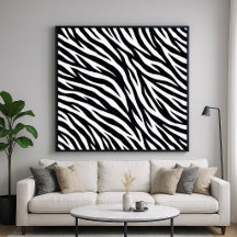 Zebrastreifen Tiermuster