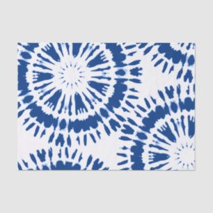 Zeckpapier für die blaue Gefärbte Krawatte Seidenpapier