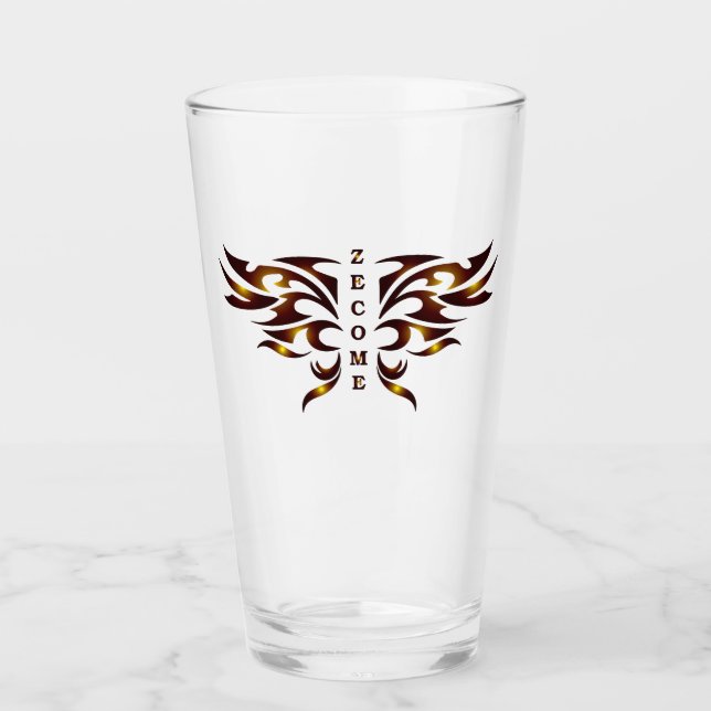 Zecome Trinkgeschirr Glas (Vorderseite)