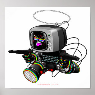 ZED-HEXE v1.0 Druck Poster