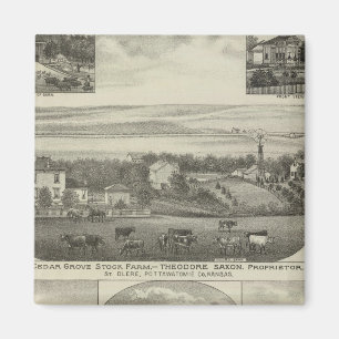 Zedar Grove Stock Farm und Roberts Ranch, Kansas Magnet
