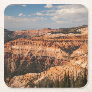 Zeder bricht nationales Monument, Utah Rechteckiger Pappuntersetzer