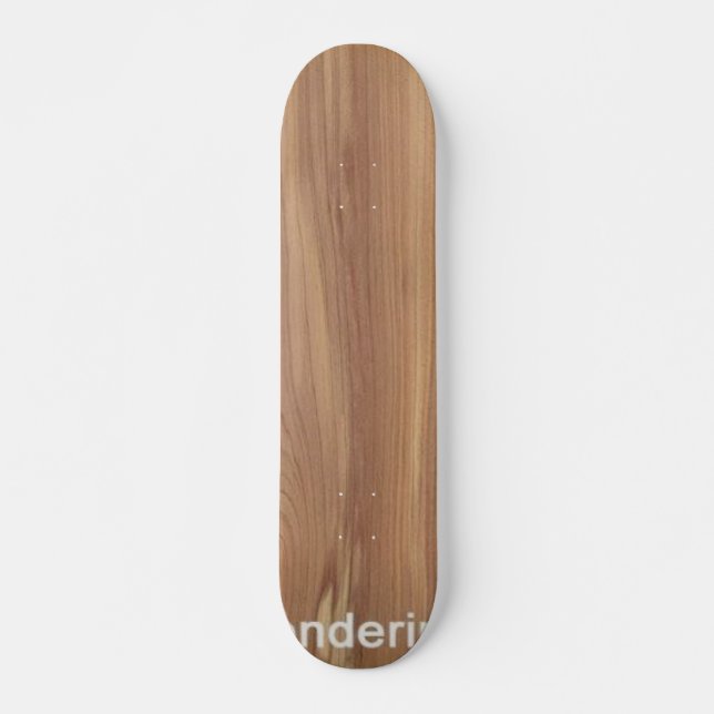 Zedern-Korn Skateboard (Vorne)