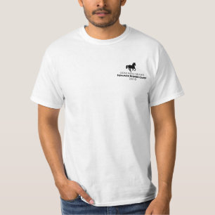 Zedern-Ridge-Pferdesommer-Lager (Gewohnheit) T-Shirt