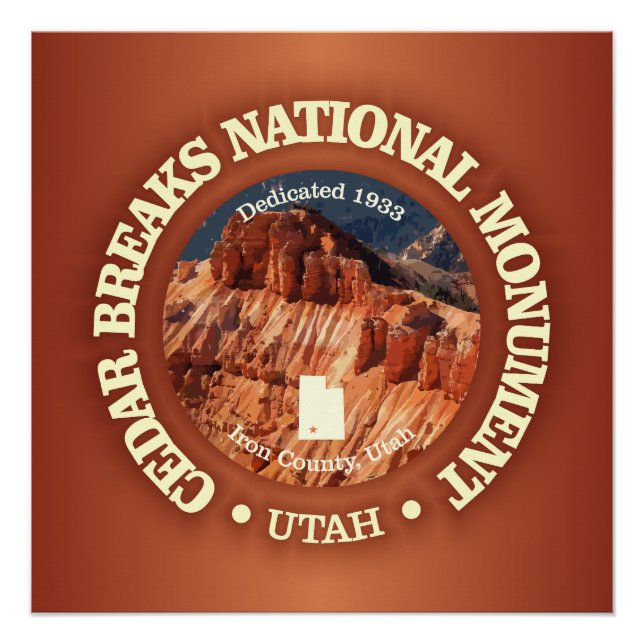 Zedernausbrüche (NM) Poster (Vorderseite)