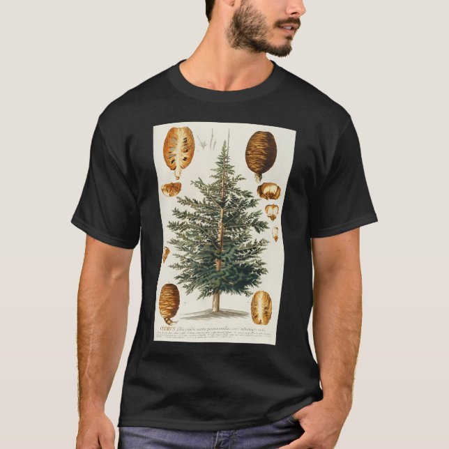 Zedernkrankheit - Cedrus - Botani T-Shirt (Vorderseite)