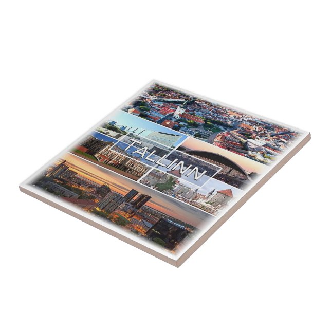 zEE004 TALLINN Estland, Kühlschrank Fliese (Seite)