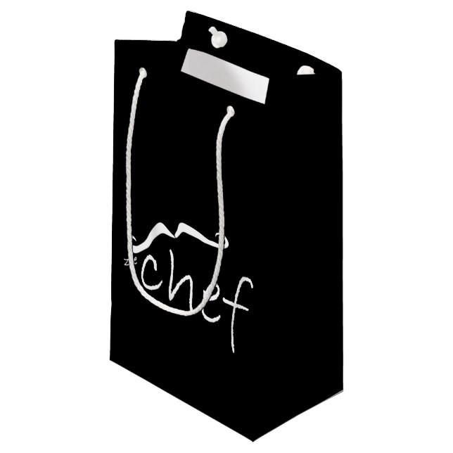 Zee French Koch Black SGB Kleine Geschenktüte (Vorderseite Schrägansicht)