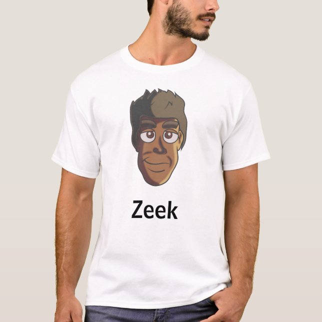 Zeek kurzer Hülsen-T - Shirt (Vorderseite)