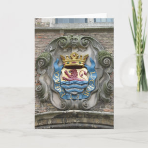 Zeeland Luctor et Emergo Gable Stone Foto Card Karte