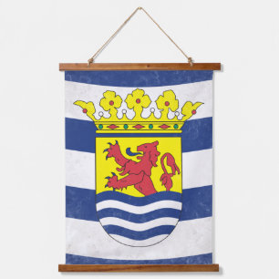 Zeeland Wandteppich Mit Holzrahmen