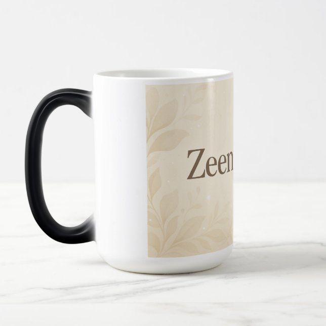 Zeenat Print - Modern Style Coffee Tasse (Links)