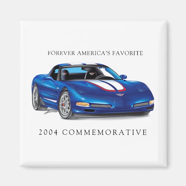 ZEEOSIX COLLECTIBLE AUTO ART MAGNET (Vorne)