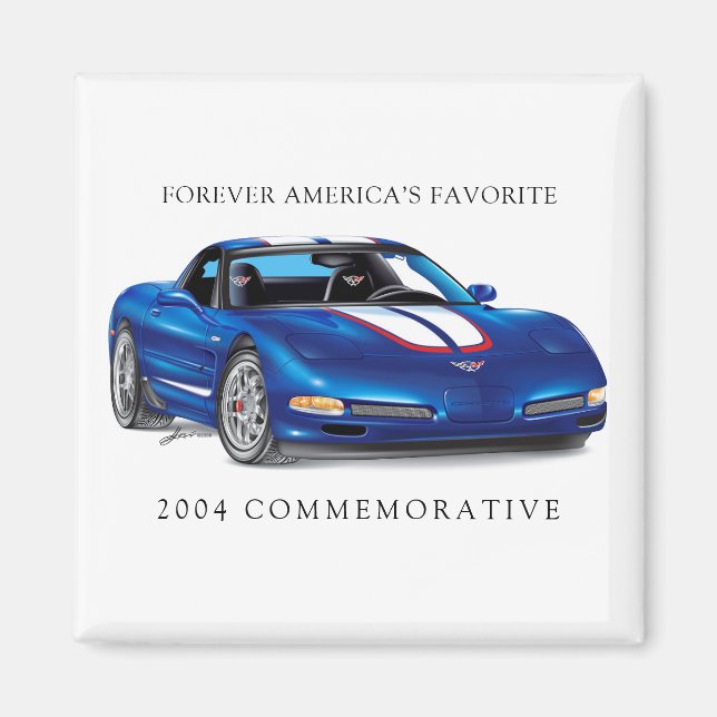 ZEEOSIX COLLECTIBLE AUTO ART MAGNET (Vorne)