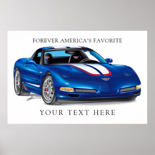 ZEEOSIX COLLECTIBLE AUTO ART POSTER