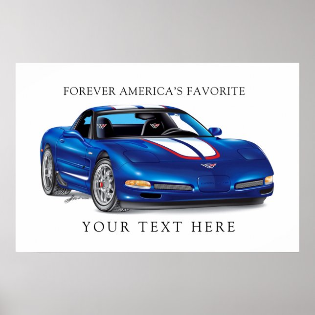 ZEEOSIX COLLECTIBLE AUTO ART POSTER (Vorne)