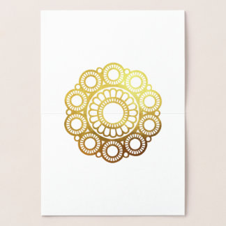 Zeeuwse Knop - Gold Foilcard Folienkarte