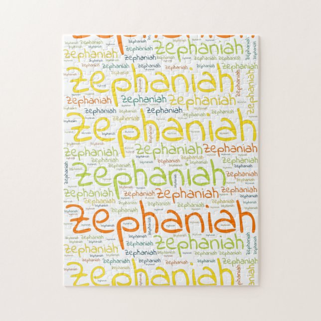 Zefanja Puzzle (Vertikal)