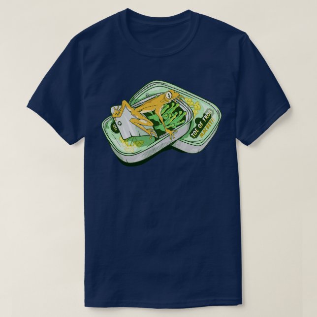 Zehe des Frosches Shakespeare T-Shirt (Design vorne)