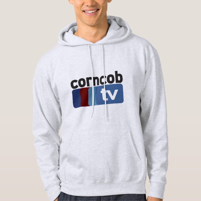 Zehenrobinson-Corncob-Fernseher Hoodie (Vorderseite)