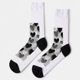 Zehenspitzen in Liebe Socken