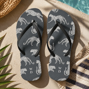 Zehenstegsandalen Gepunktete Strand-Sandalen im Flip Flops