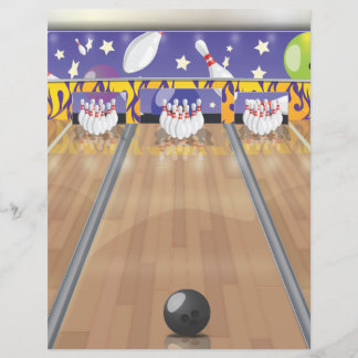 Zehn Button Bowling Alley