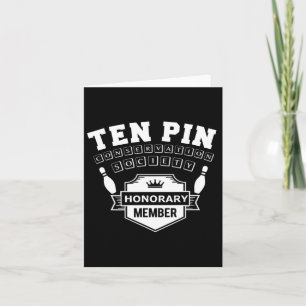 Zehn Button Conservation Society Funny Men's Women Karte