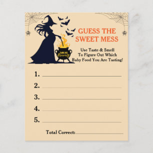 Zehn davon sind Breen Halloween Baby Shower Games