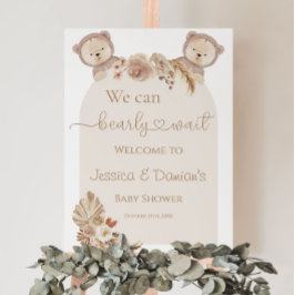 Zehn, die wir frühzeitig abwarten können Boho Baby Poster