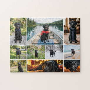 Zehn-Foto-Collagen-Vorlage Puzzle