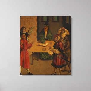 Zehn Gebote, 1516 Leinwanddruck