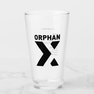 Zehn Gebote Becher Glas