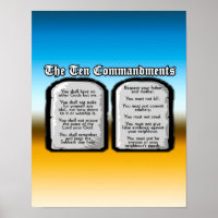 Zehn Gebote der Heiligen Bibel, Gottes Gesetz