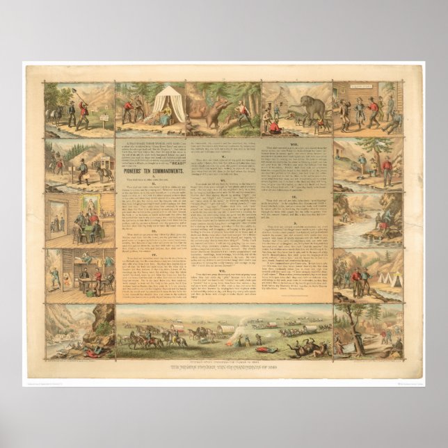 Zehn Gebote des Bergarbeiters (1081A) Poster (Vorne)